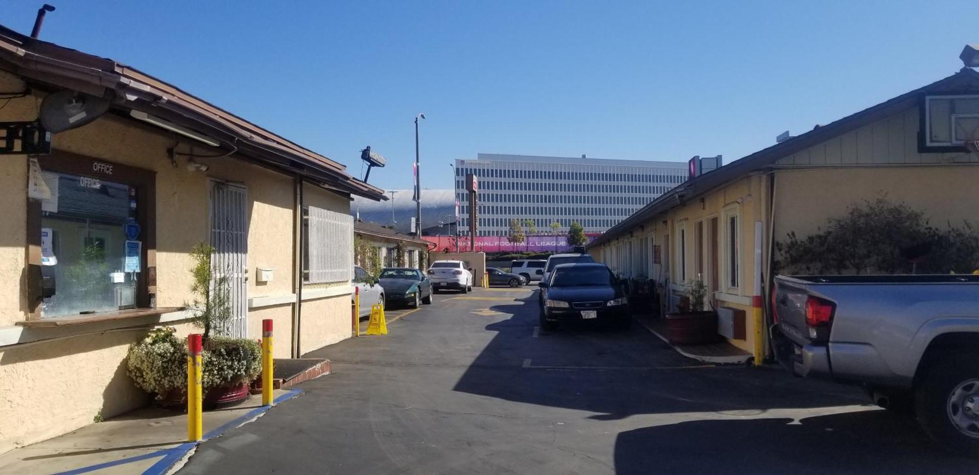 Hollywood Park Motel Інґлвуд Екстер'єр фото